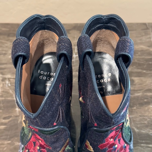 NEW Laurence Dacade Embroidered Booties - Picture 10 of 12
